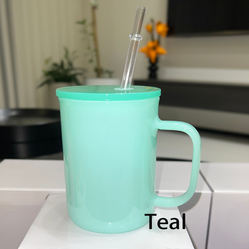 Colored Glass mug