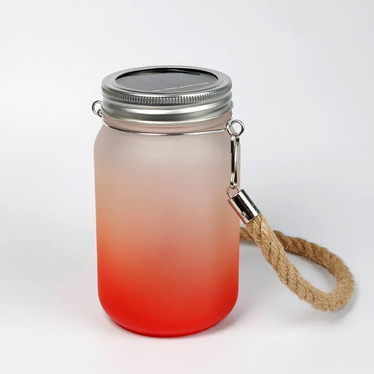 Solar jar lamp