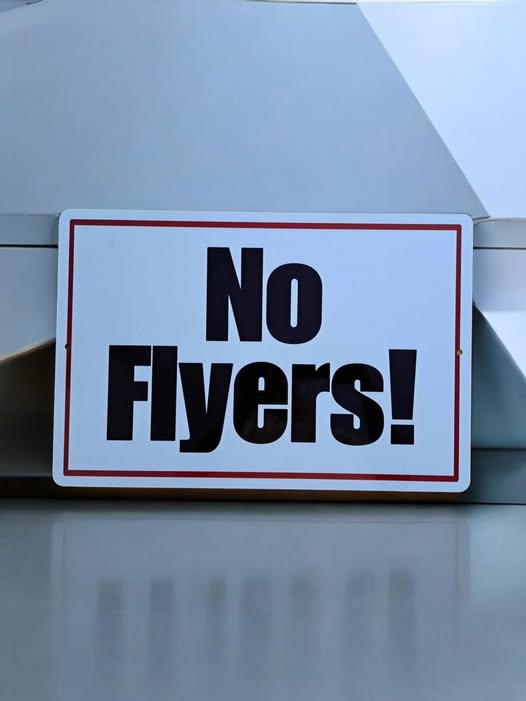 Sign 12 x 18 or 9 x 12