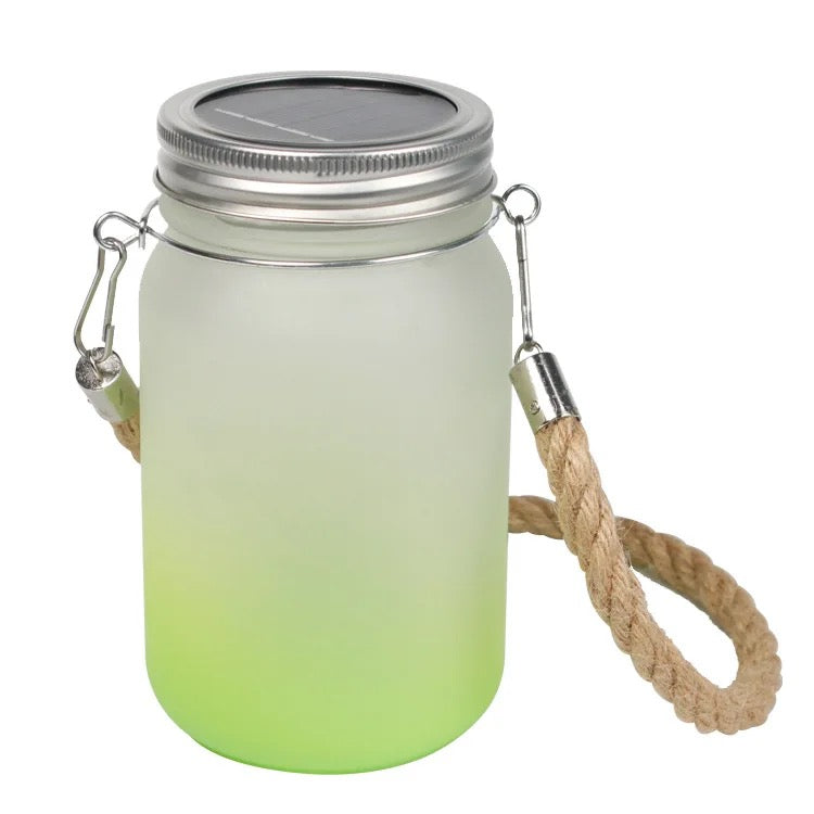 Solar jar lamp