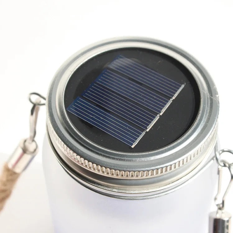 Solar jar lamp