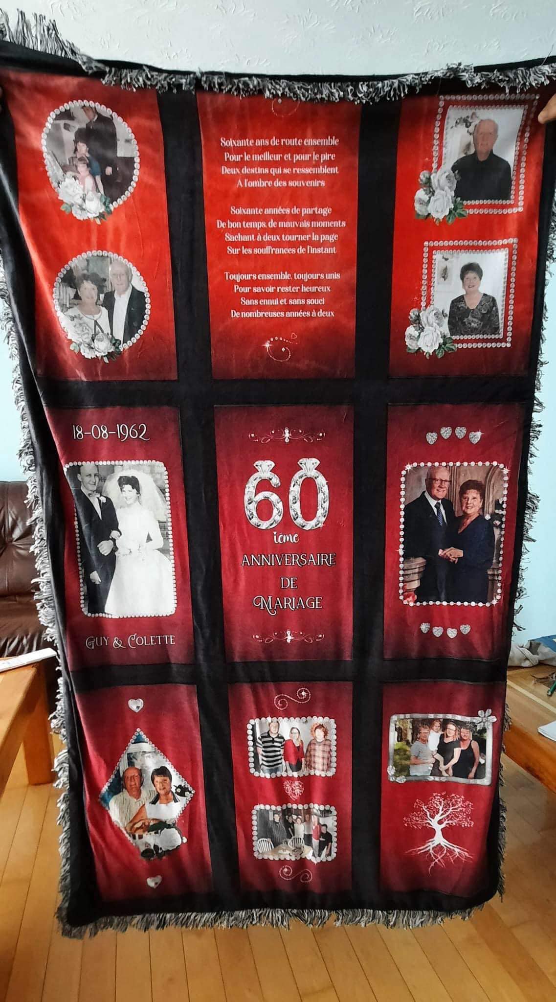 Photo Blanket - 9 photo