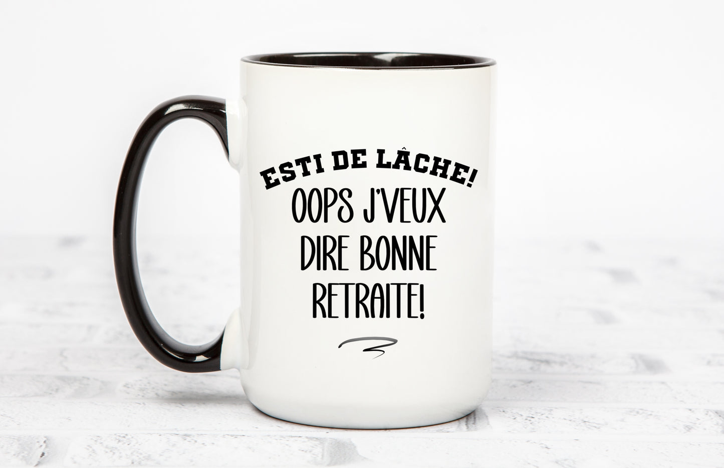 Tasse 15oz retraite