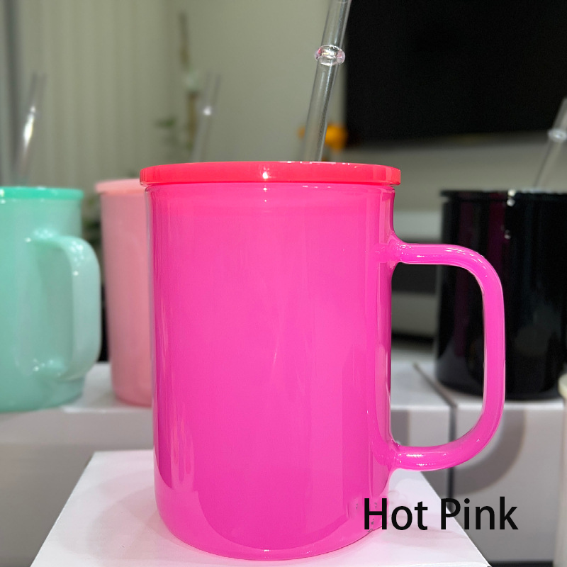Colored Glass mug