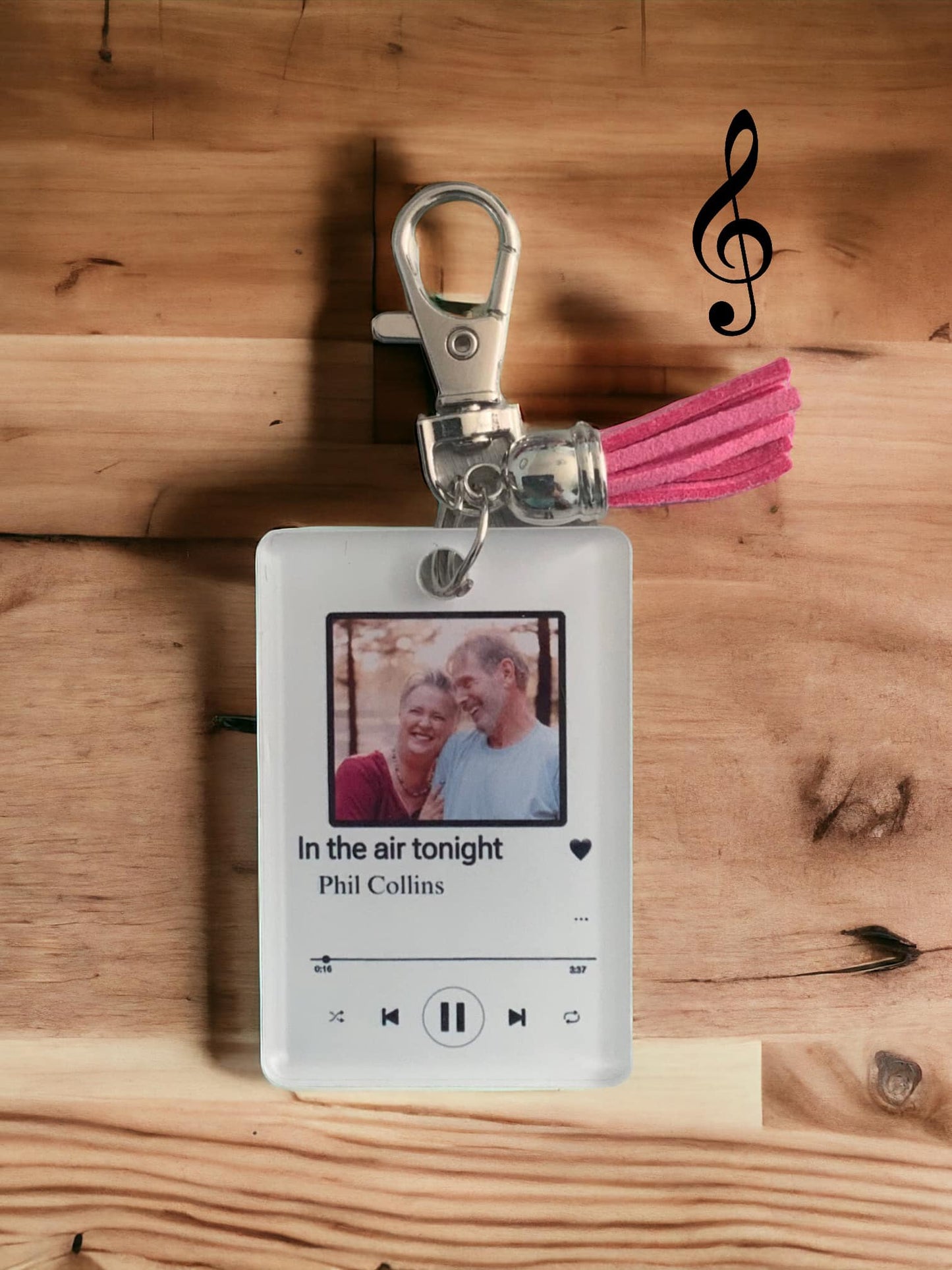 Music Keychain - acrylic