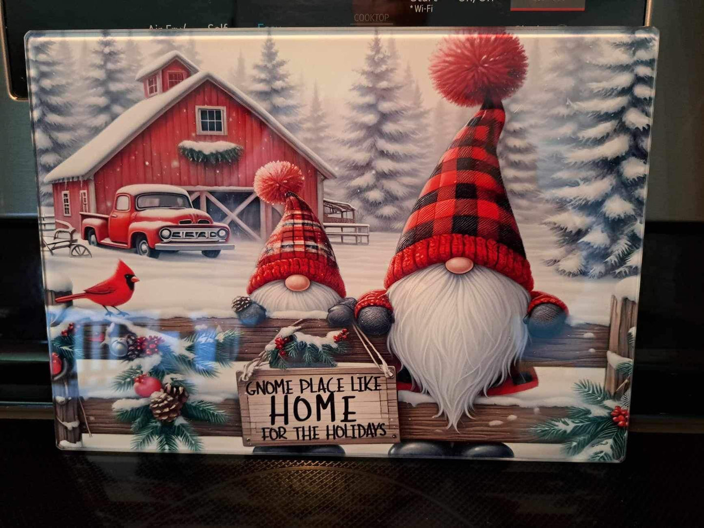 Glass cutting board