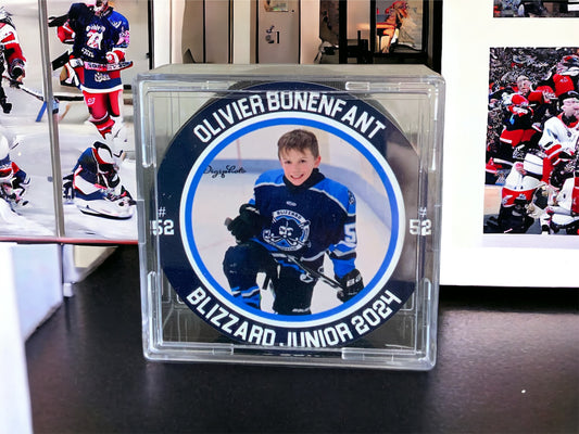 Rondelle de hockey - double face