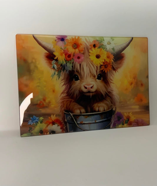 Glass cutting board