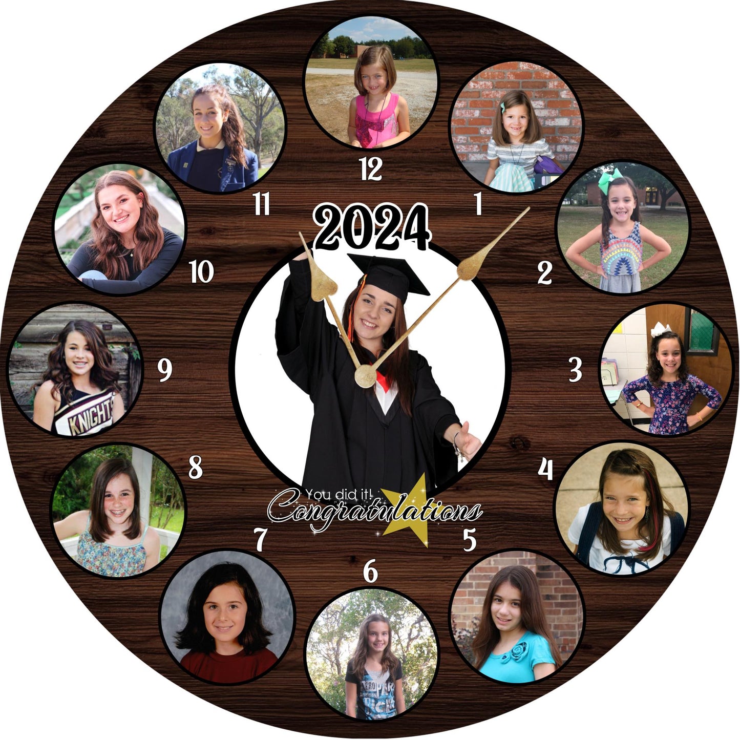 Graduation clock