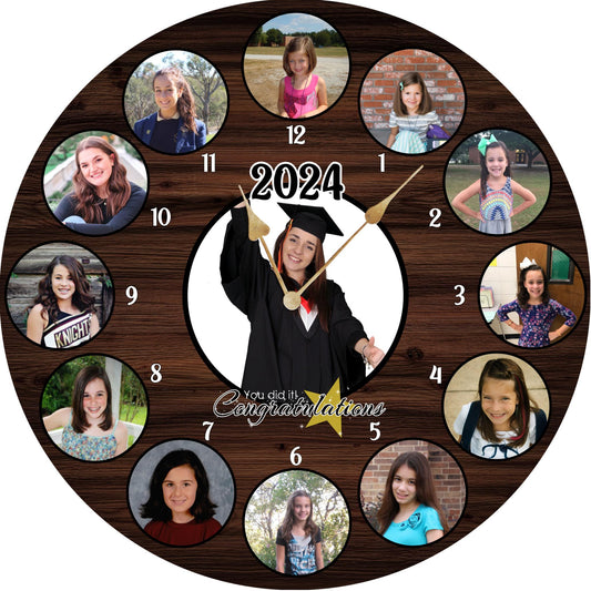 Graduation clock