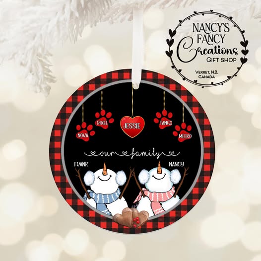 Ornement double face en MDF de 3 pouces